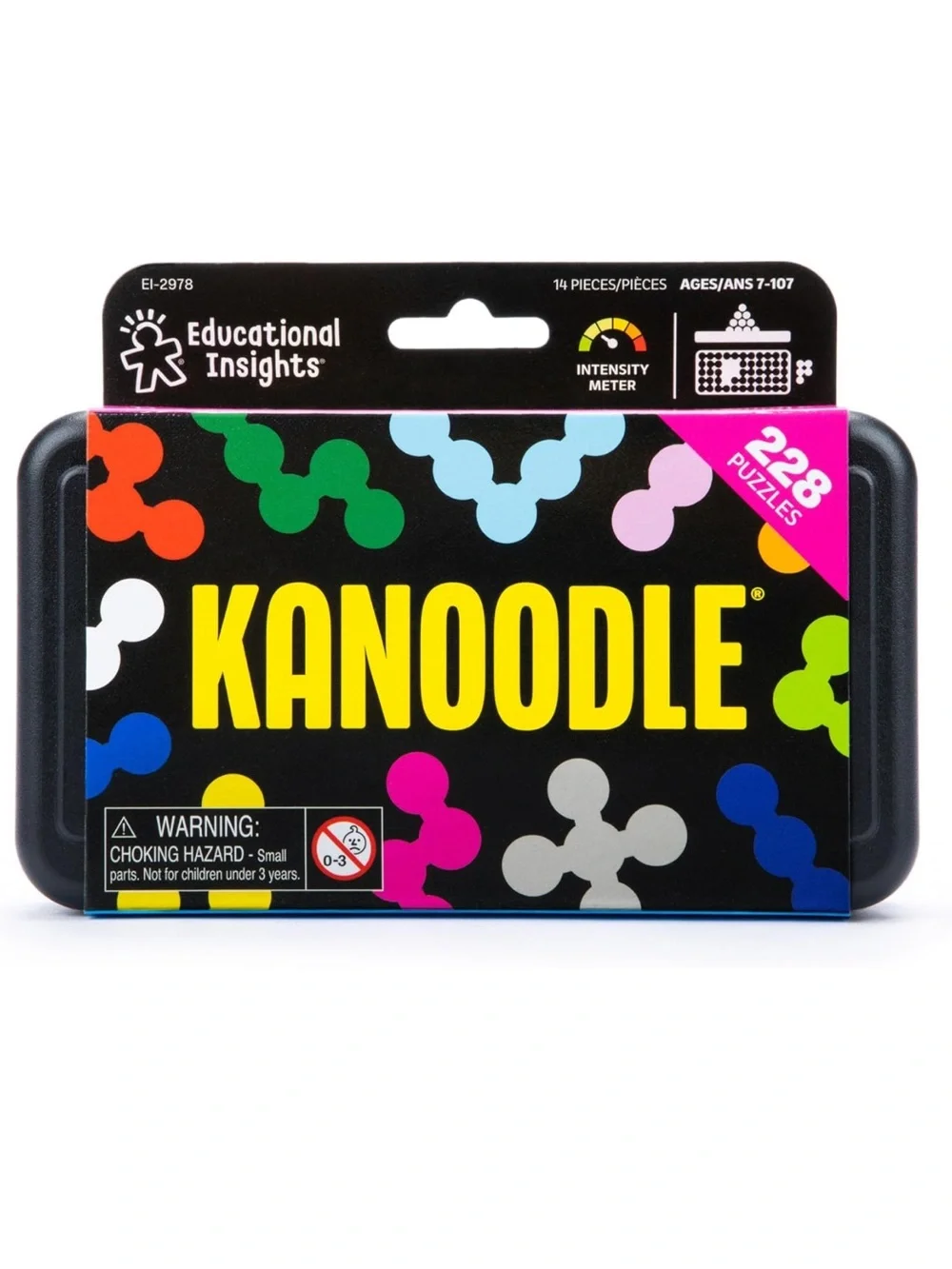 Logic Puzzle Game Travel Case - Multicolor